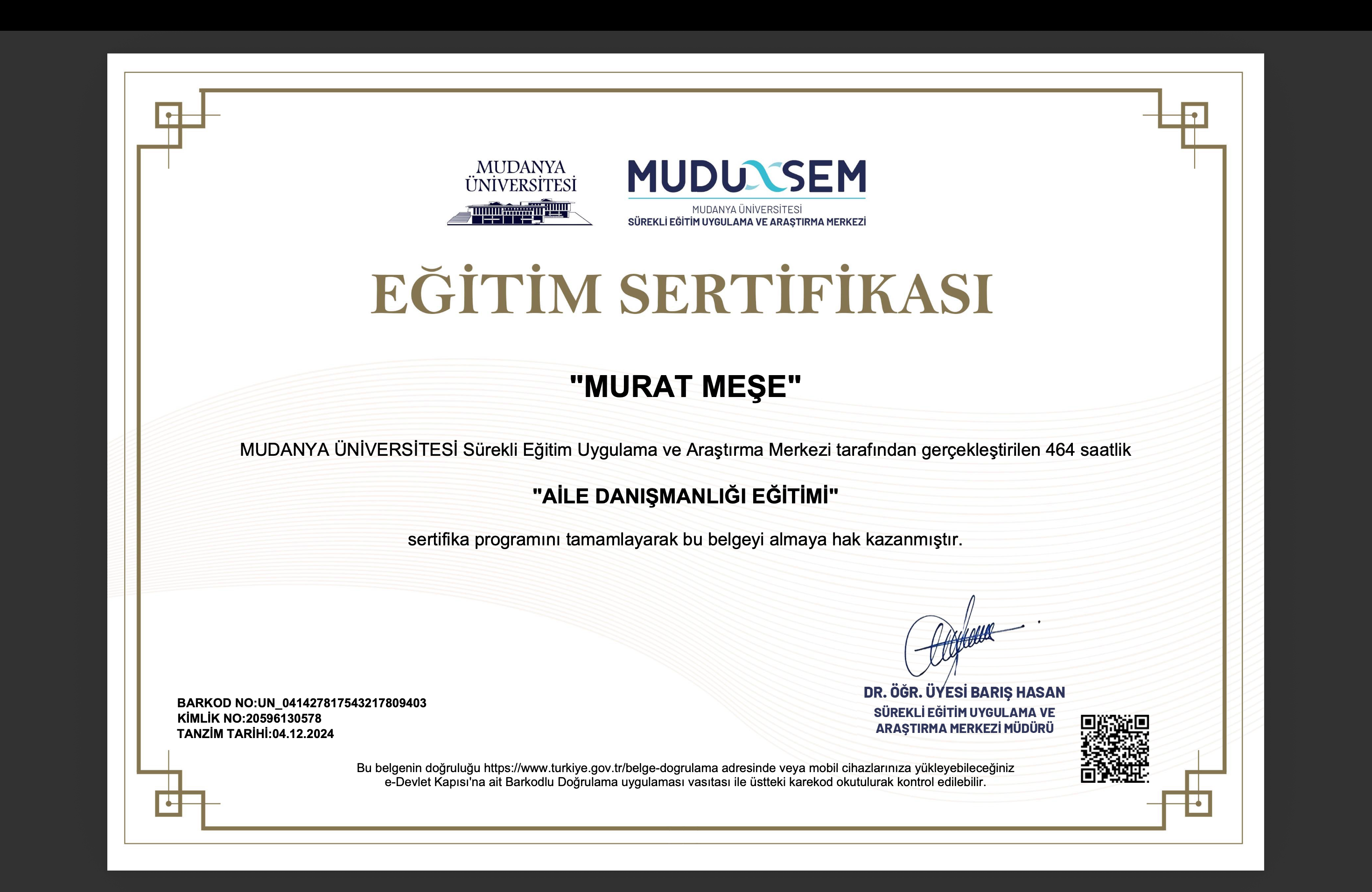 Aile danışmanlığı